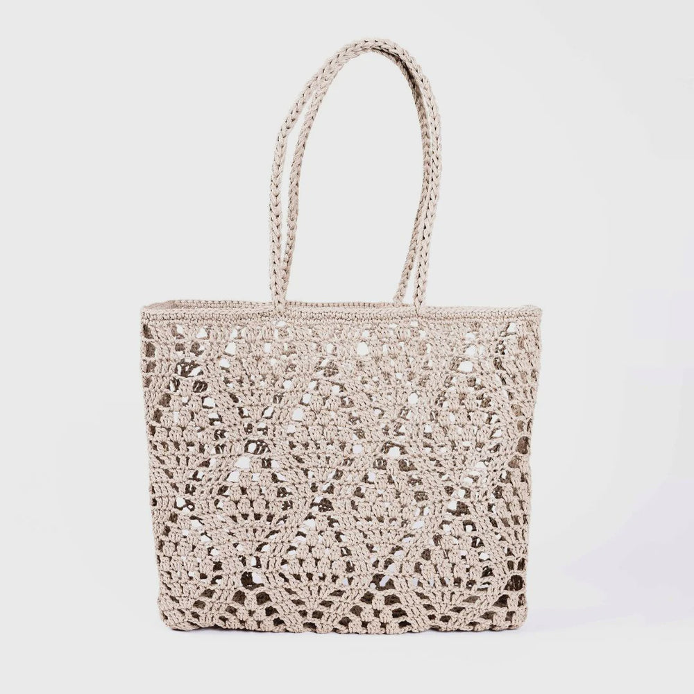 Anouk Natural- Crochet Basket