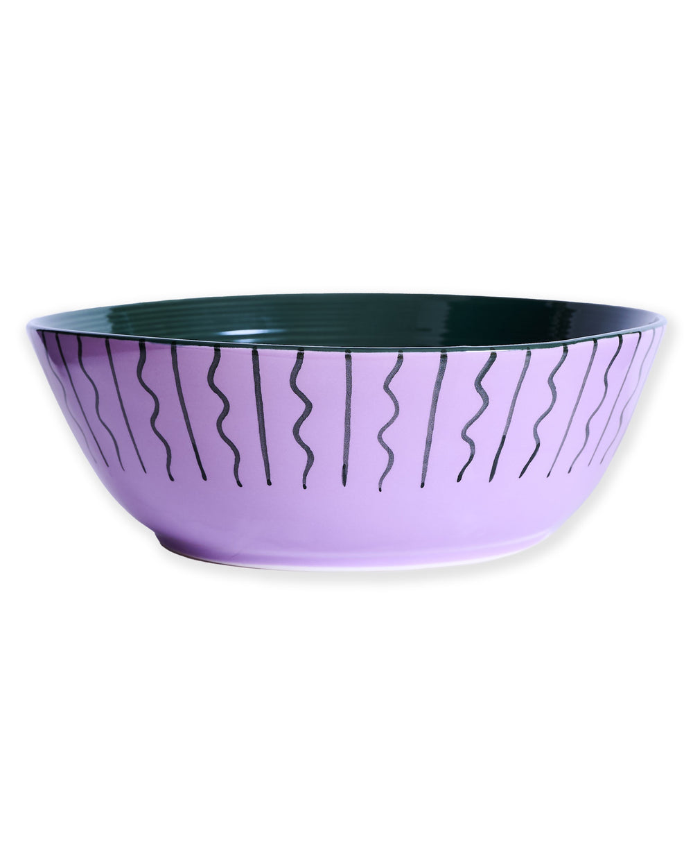 Alpine Peaks Salad Bowl One Size