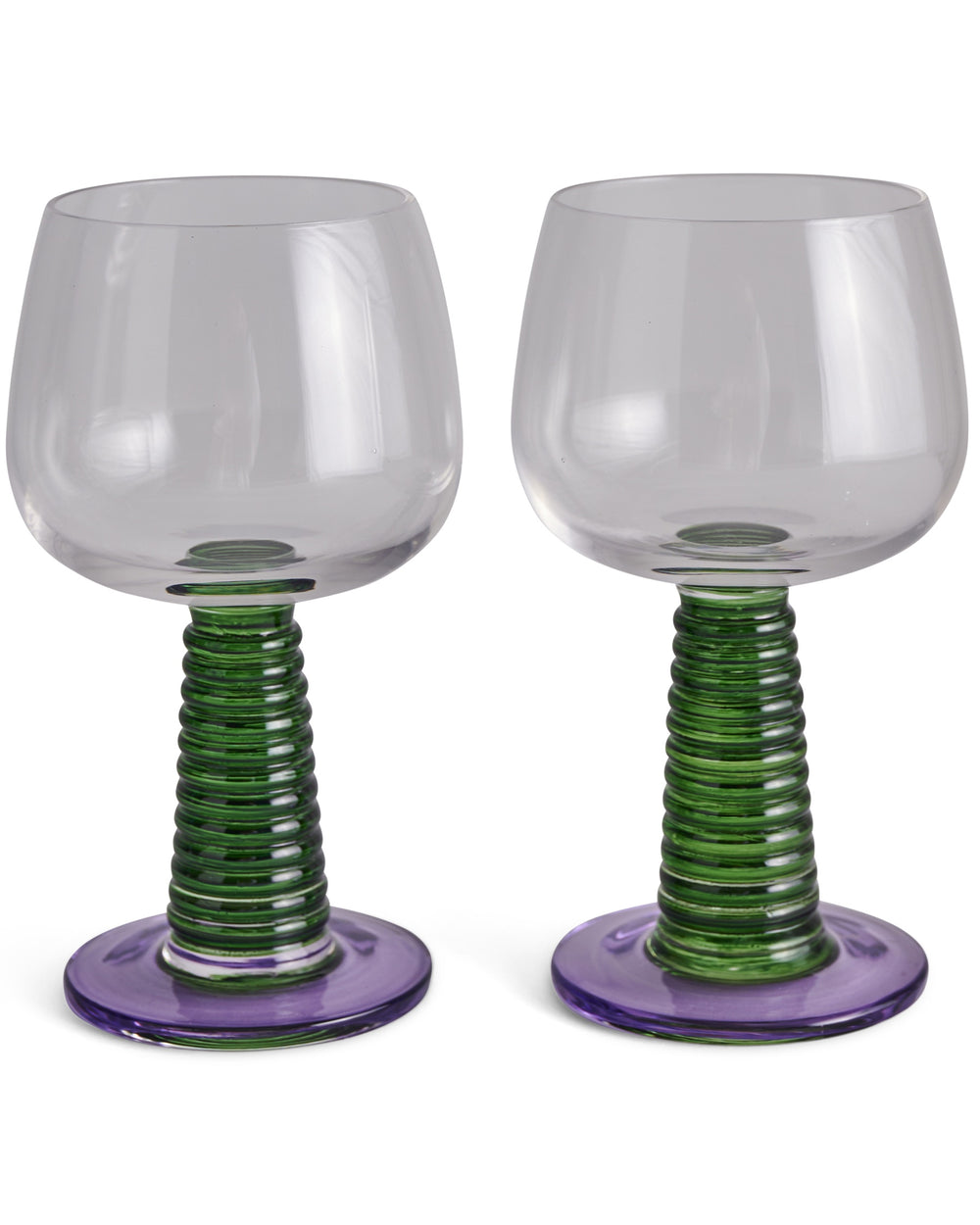 Garden Party Stalk Wine Glass 2P Set One Size