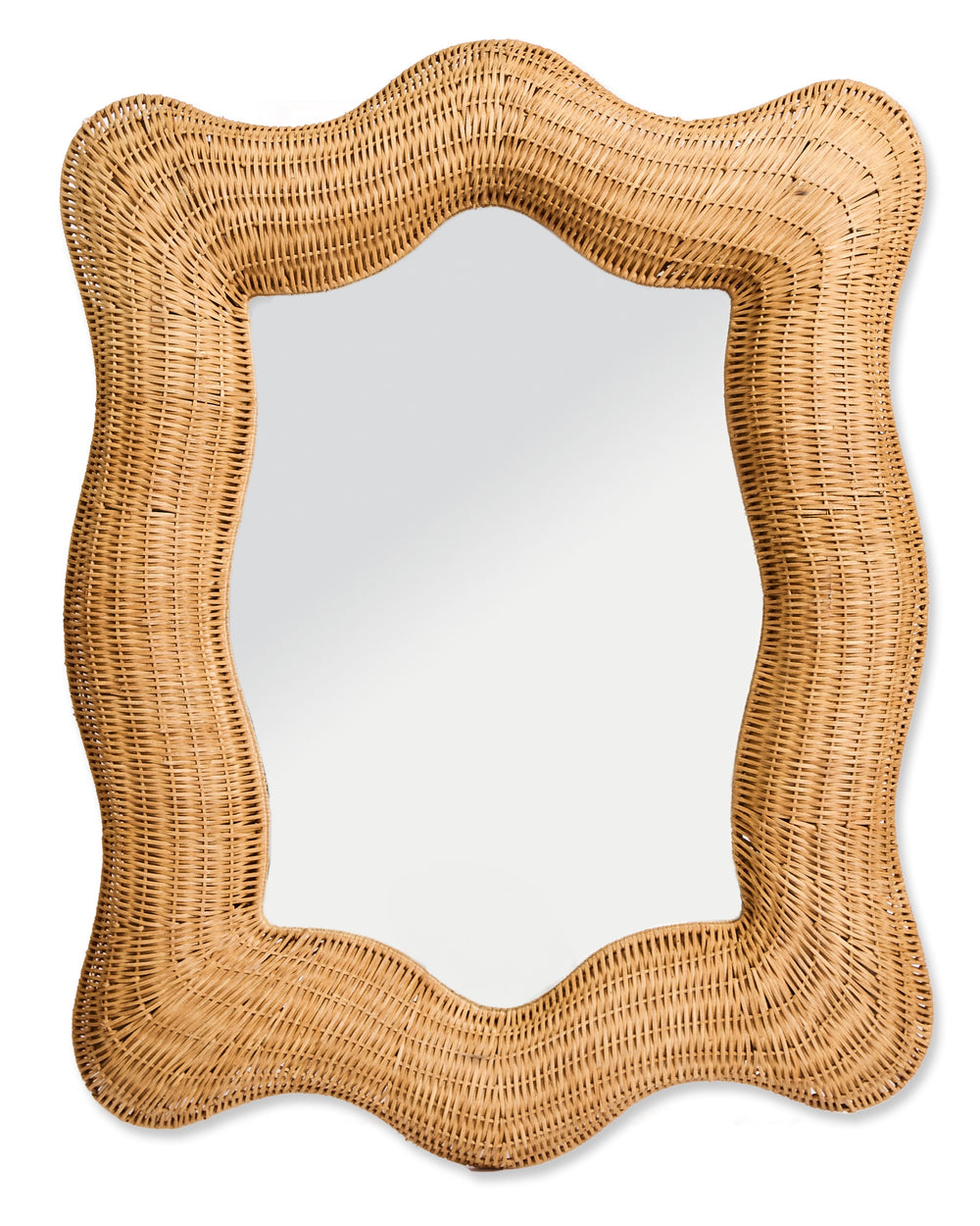 Genie Rattan Mirror One Size