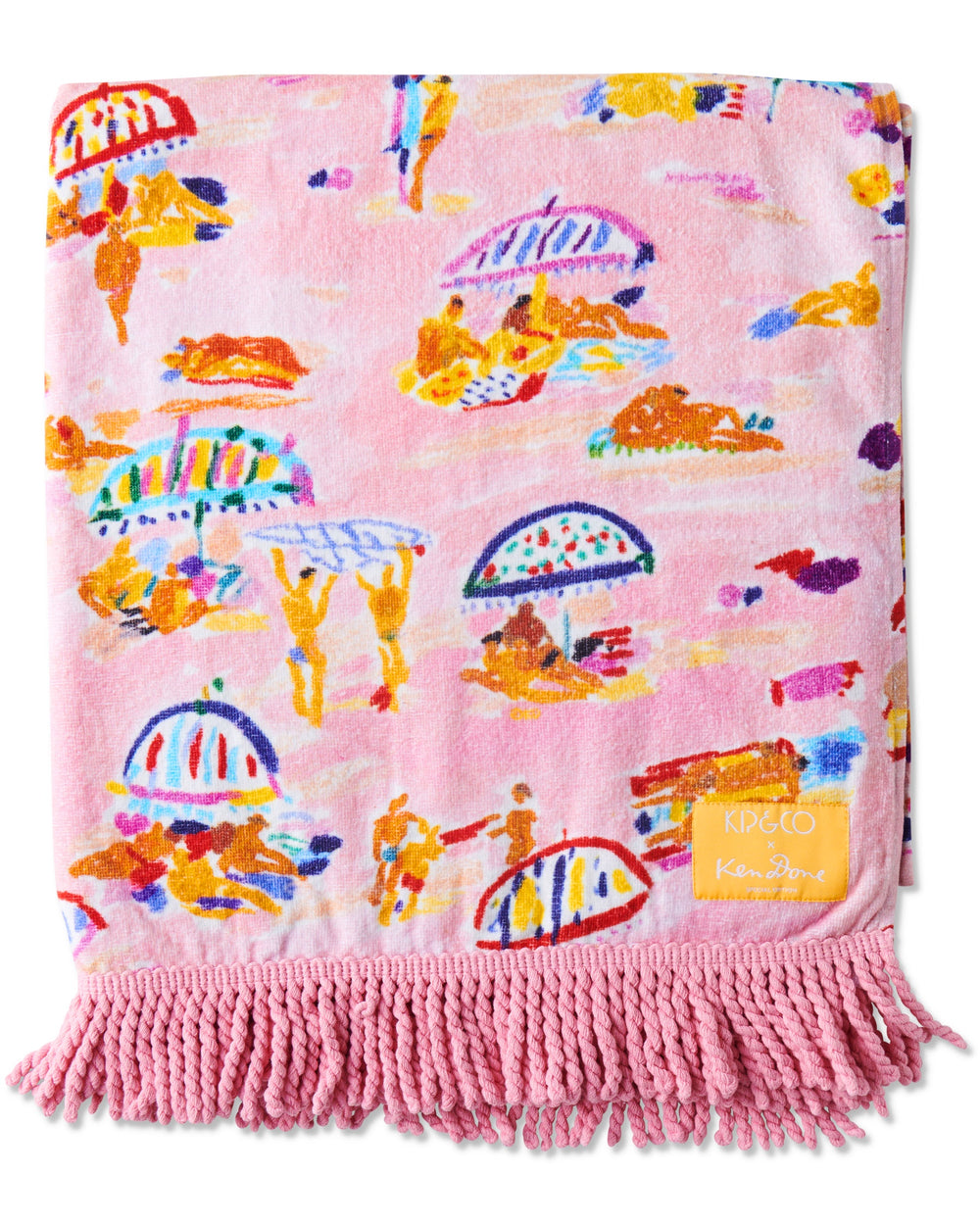 Kip&Co x Ken Done Beach Days Terry Beach Towel One Size