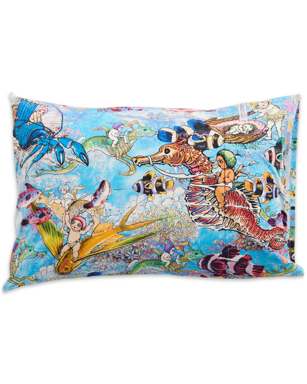 Kip&Co x May Gibbs Waterworld Organic Cotton Pillowcase 1P Single