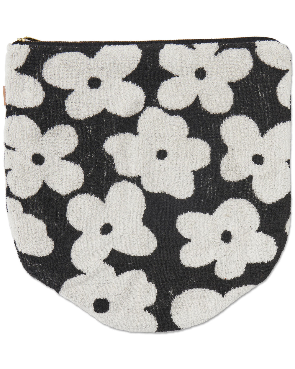 Flower Face Terry Toiletry Pouch One Size