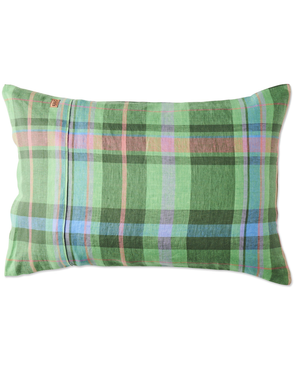 Jewel Of The Nile Tartan Linen Pillowcases 2P Std Set