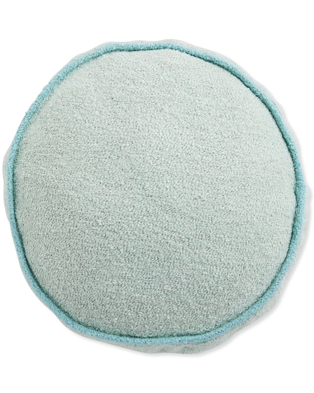 Oceanic Round Boucle Cushion One Size