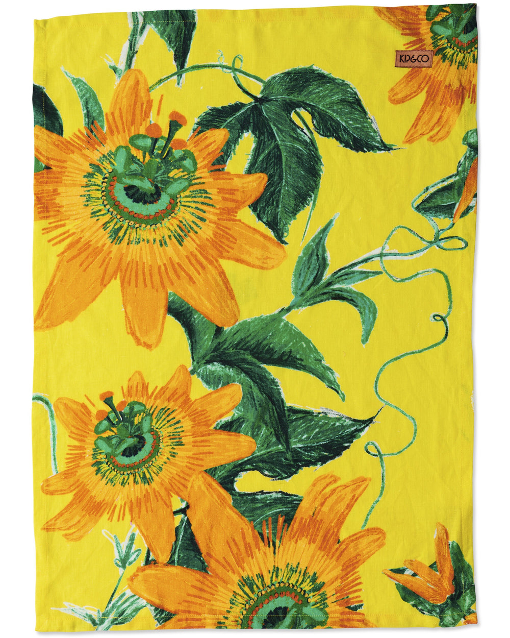 Passiona Linen Tea Towel One Size