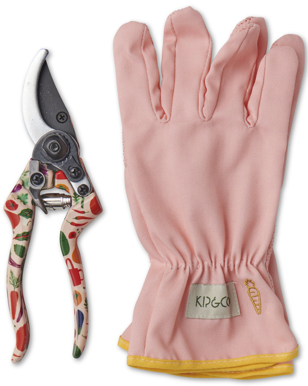 Kip&Co x Stephanie Alexander Stephanie's Harvest Garden Secateurs and Gloves Set One Size