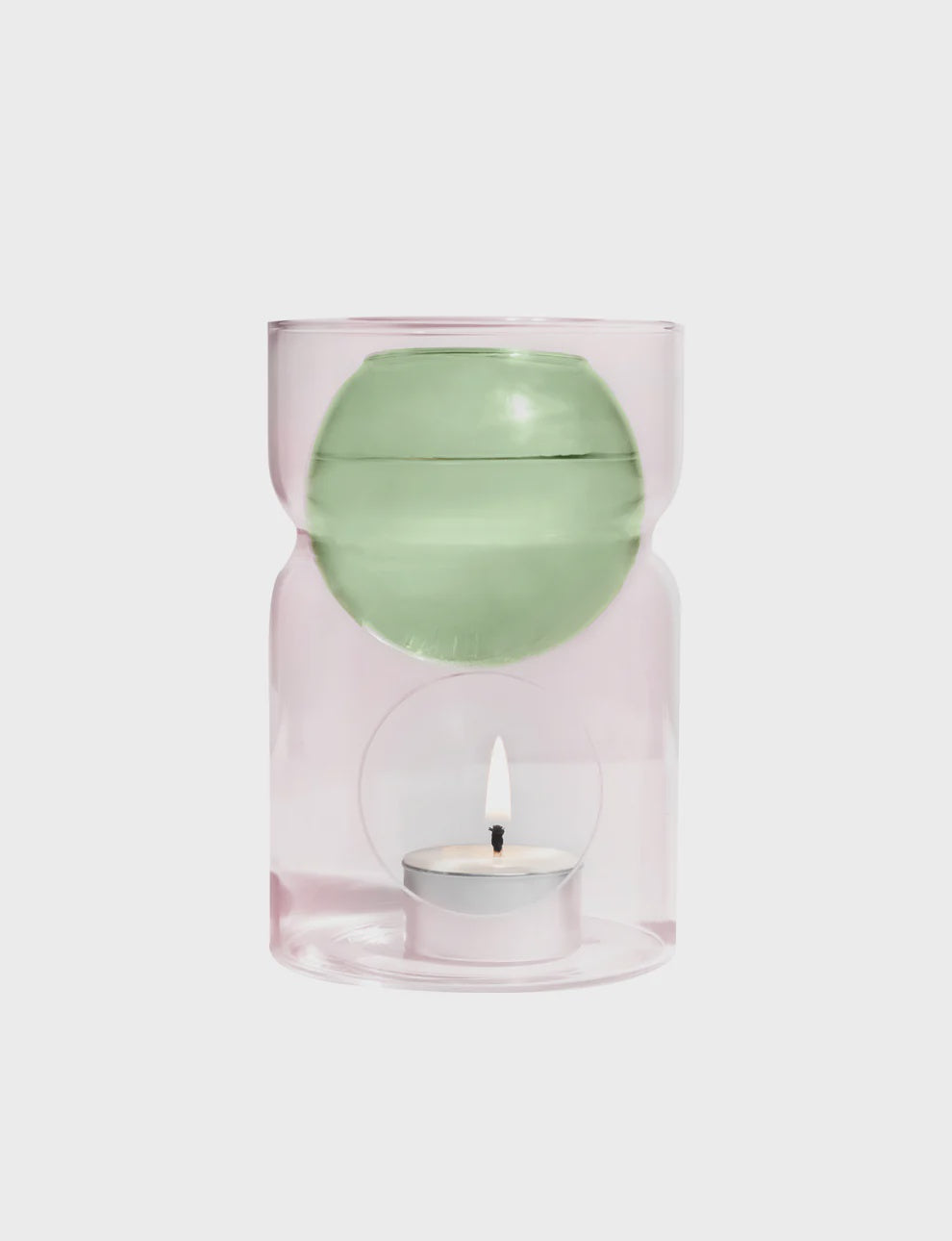 Individual Oil Burner- Green + Pink