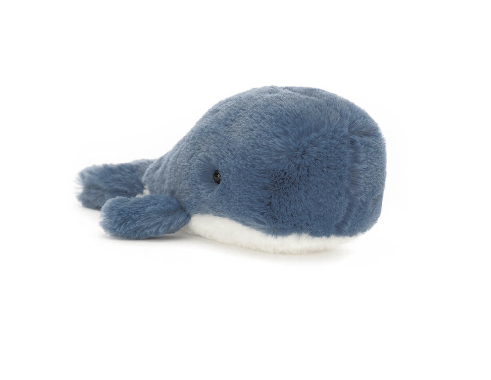 Wavelly Whale Blue