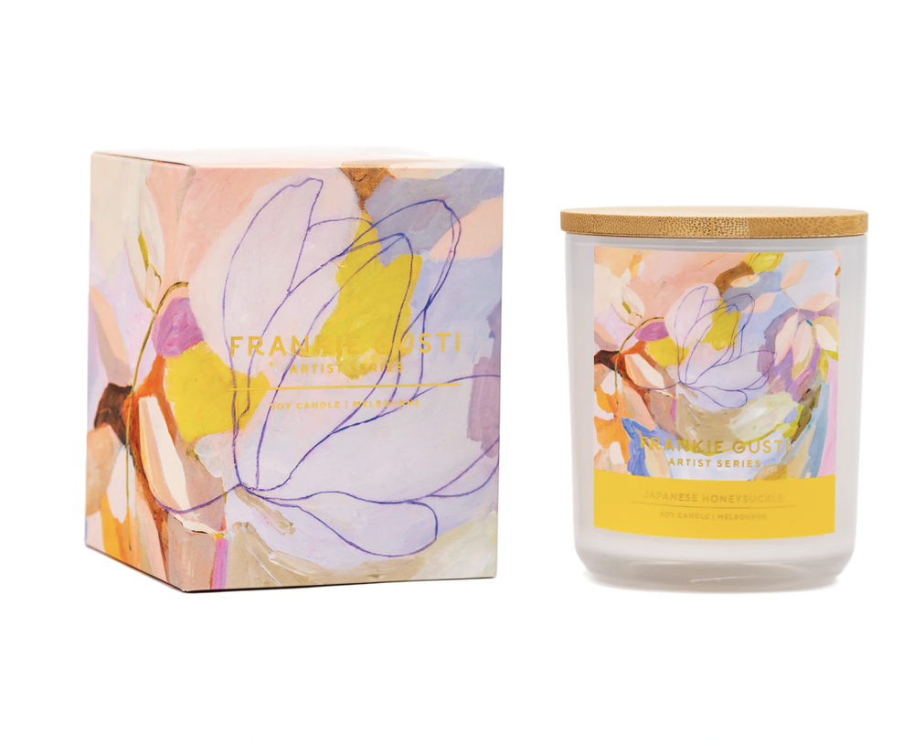 ARTIST SERIES CANDLE | JAPANESE HONEYSUCKLE | JADE FISHER