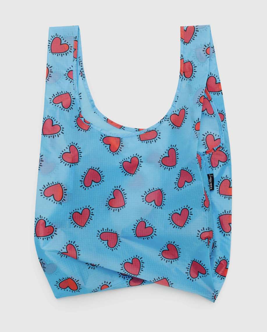 Standard Baggu - Keith Haring Hearts