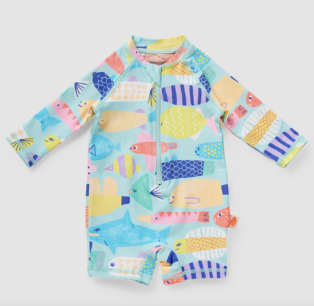 Rainbow Reef Long Sleeve Super Suit