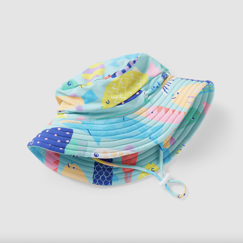 Rainbow Reef Swim Bucket Hat 8 Months- 2 Years