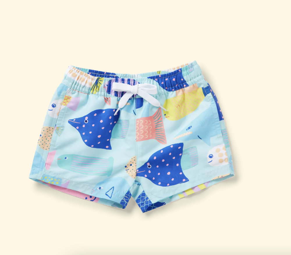 Kids Boardshorts Rainbow Reef