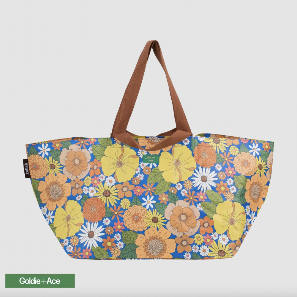 Goldie & Ace x Kollab Zoe Floral Beach Bag