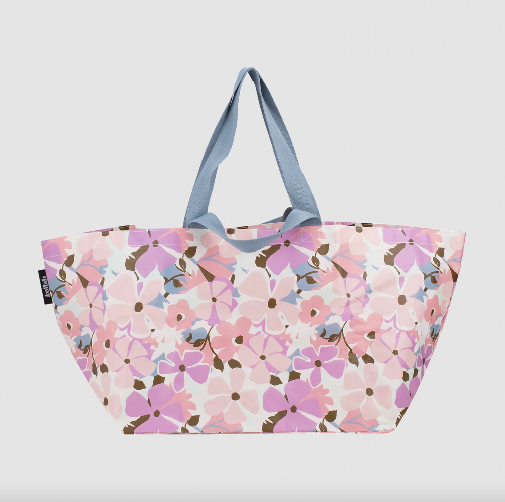 Pastel Posie Beach Bag