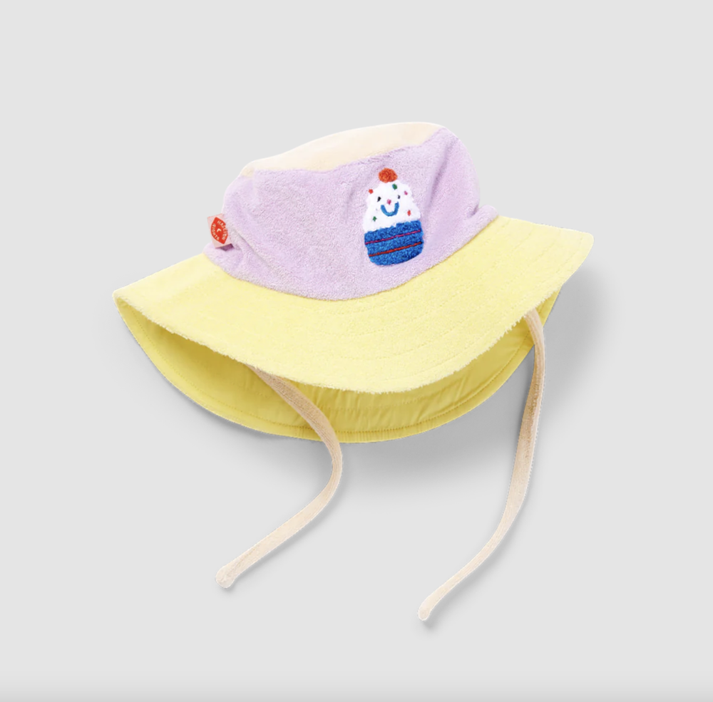 Ice Cream Terry Kids Bucket Hat - 1 - 3 YEARS