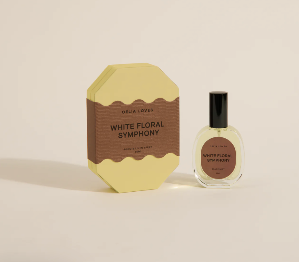 White Floral Symphony Room Spray