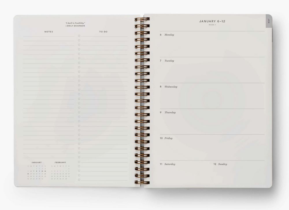 
                      
                        2025 12-Month - Softcover Spiral Planner - Mimi
                      
                    