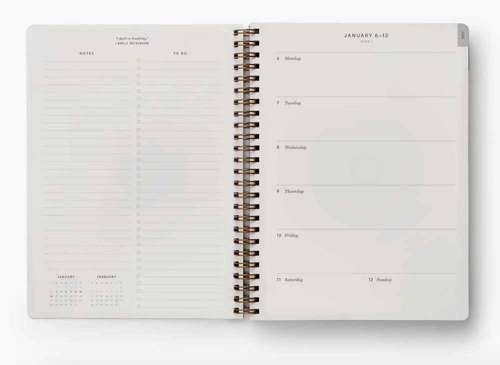 
                      
                        2025 12-Month - Softcover Spiral Planner - Roses
                      
                    