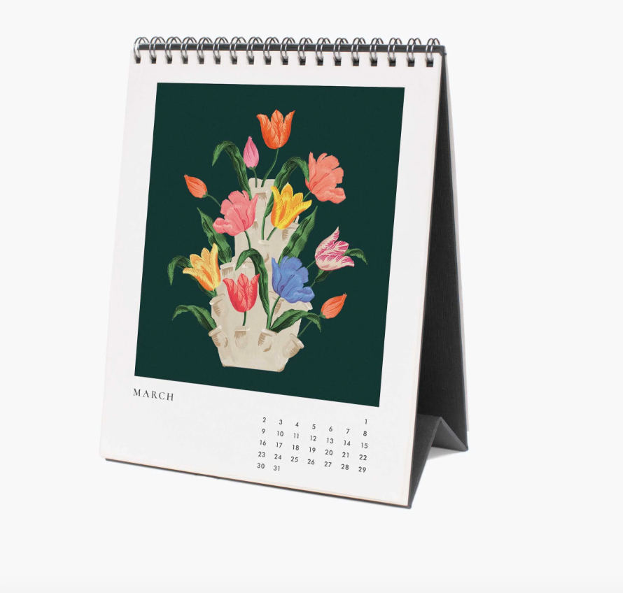 
                      
                        2025 Desk Calendar - Flower Studies
                      
                    