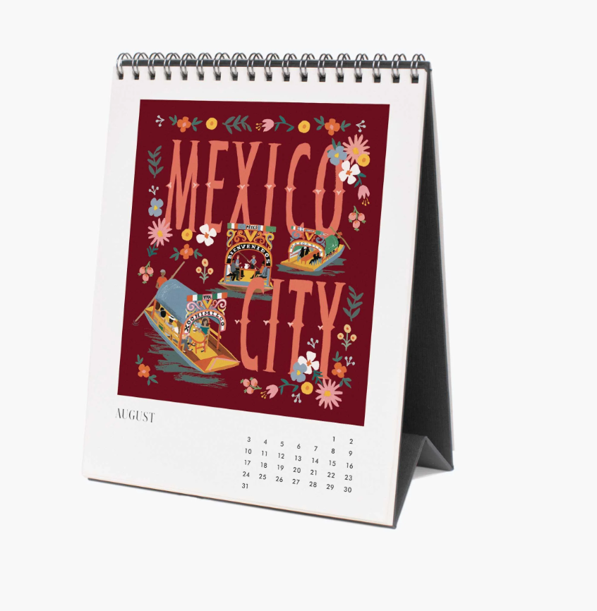 
                      
                        2025 Desk Calendar - Greetings from Around The World
                      
                    