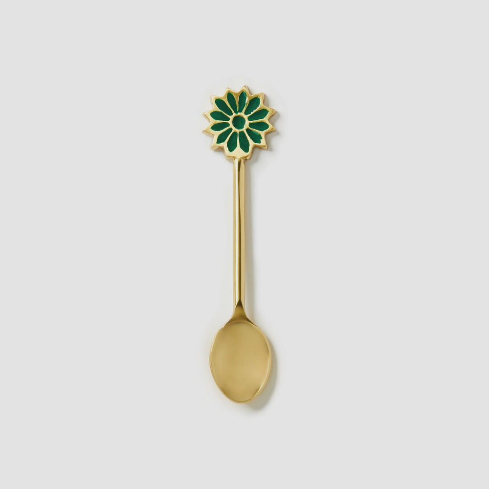 Petal Emerald Teaspoons