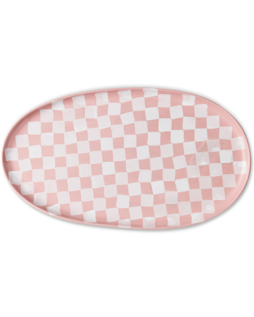 Checkered Platter One Size