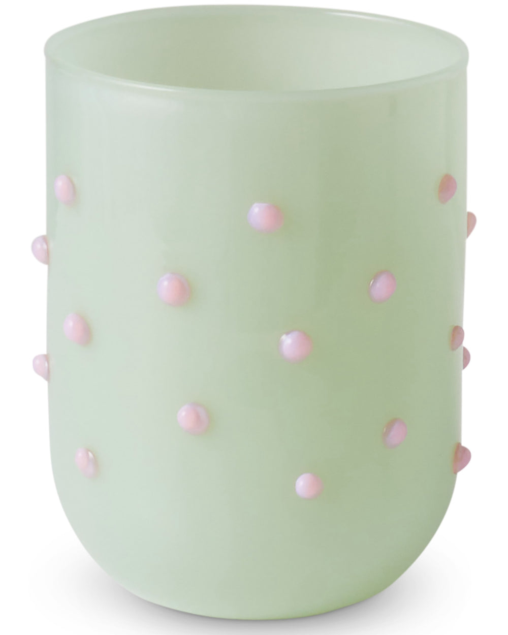 Pistachio Polkadot Short Tumbler Glass 2P Set One Size