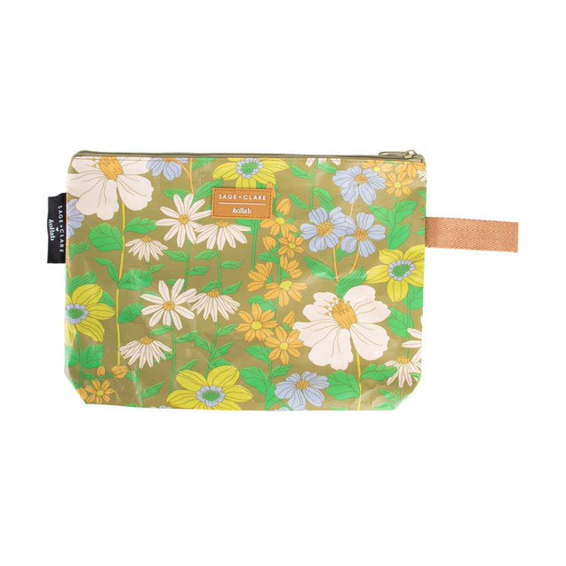 Clutch Bag Sage x Clare & Kollab Floria