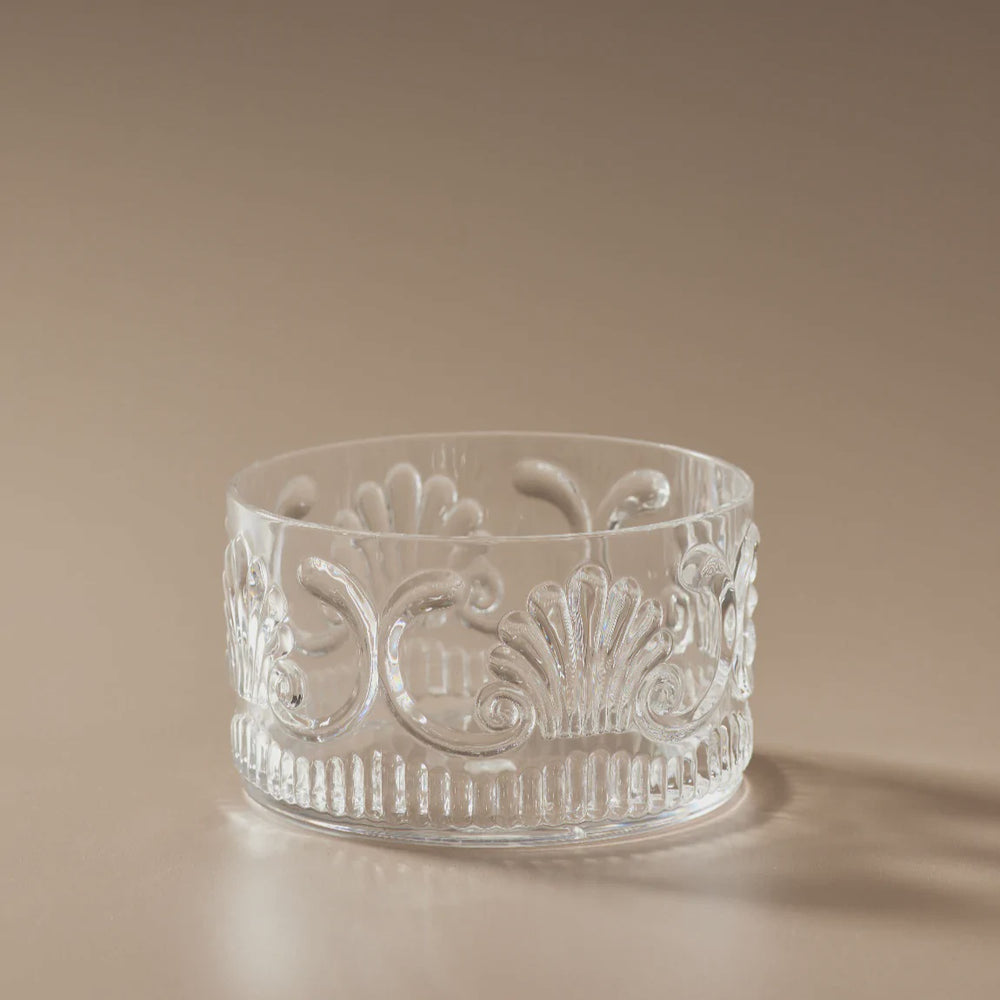 Flemington Acrylic Snack Bowl- Clear