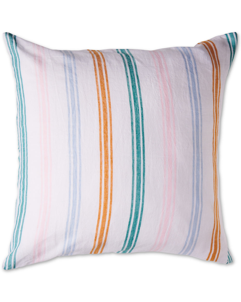 Siesta Stripe Linen European Pillowcases 2P Set