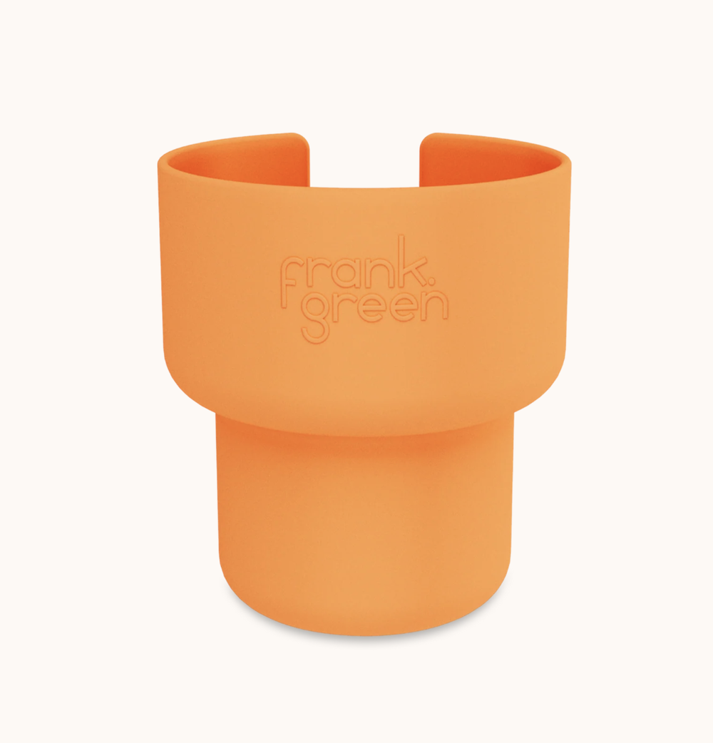 Car Cup Holder Expander Neon Orange