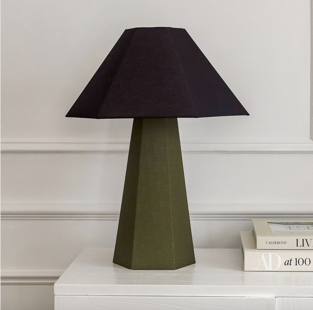 Blake Table Lamp- Noir Olive