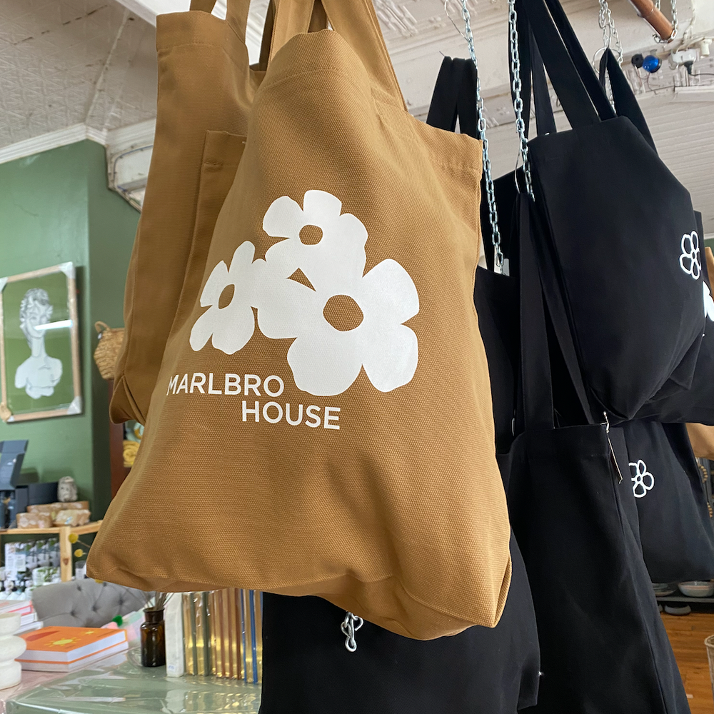 
                      
                        Marlbro House Tote Bag- Black
                      
                    