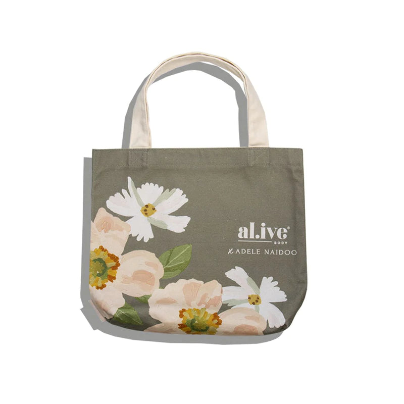 al.ive body x Adele Naidoo Cotton Tote Bag