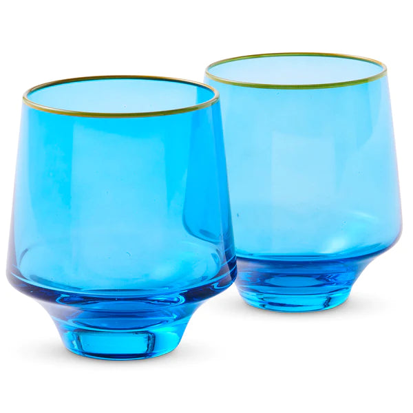 Sapphire Delight Tumbler Glass 2P Set